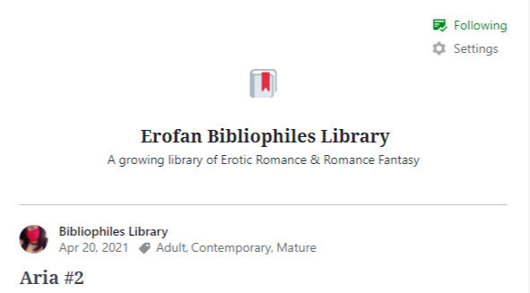 Erofan Bibliophiles Library